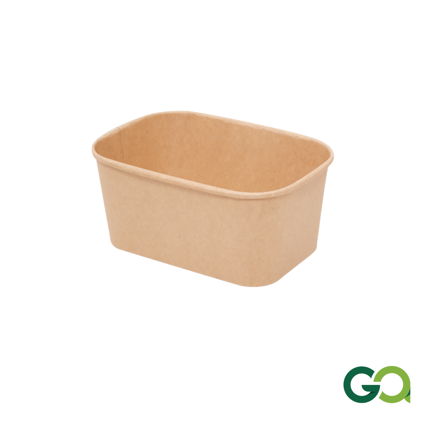 1000ml PAPER SQUARE BOWL BR (1 carton : 300 pieces)
