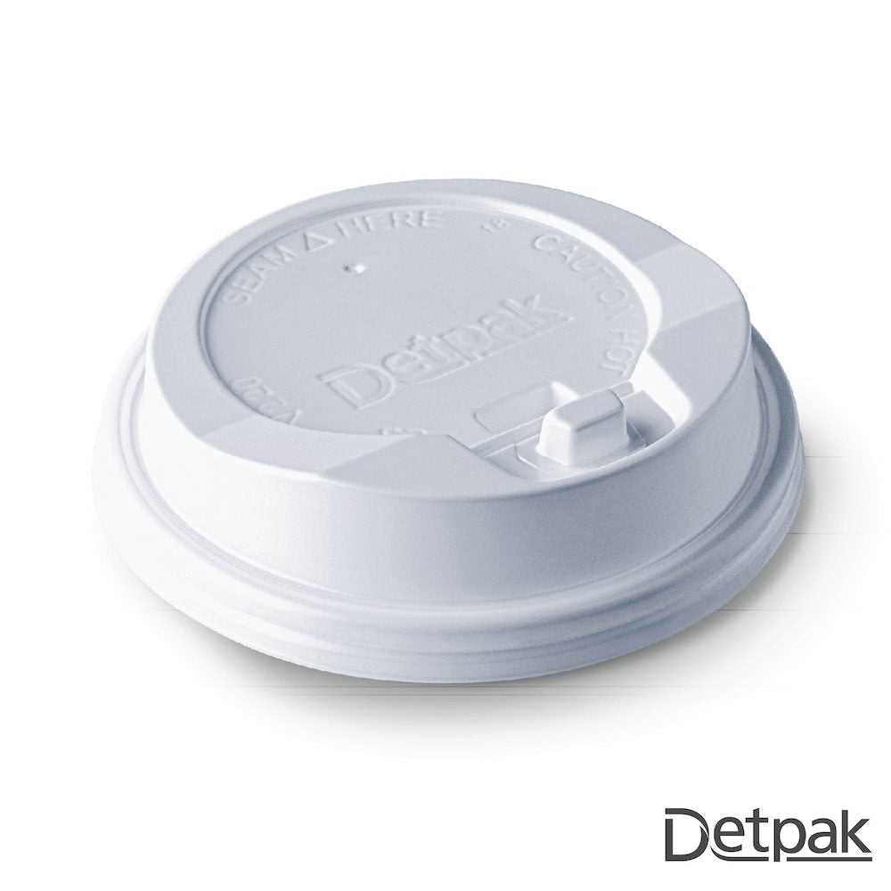 12/16/20oz CLICK-BACK HOT CUP LID W (1 carton : 1,000 pieces)