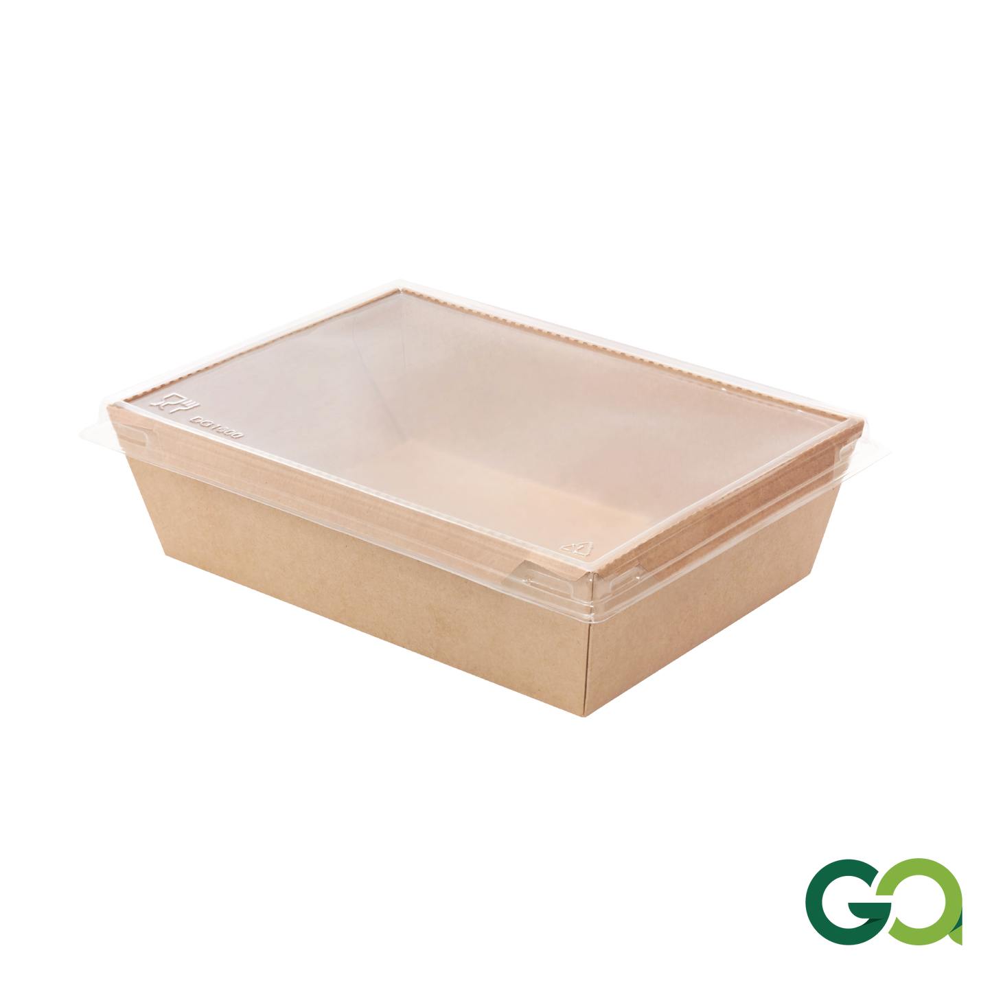 1600ml 1 COM HYBRID LUNCH BOX BR (1 carton : 200 pieces)