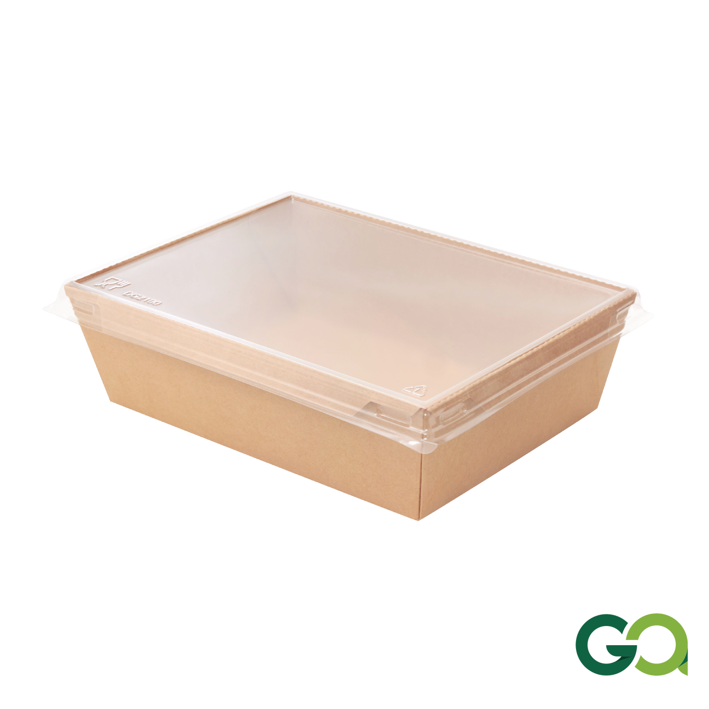 2100ml 1 COM HYBRID LUNCH BOX BR (1 carton : 200 pieces)