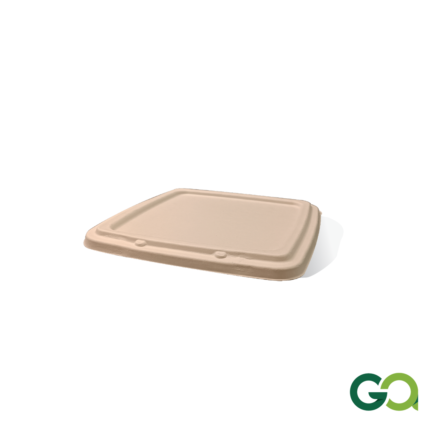 3/4 COMPARTMENT SUGARCANE BAGASSE LID (1 carton : 400 pieces)