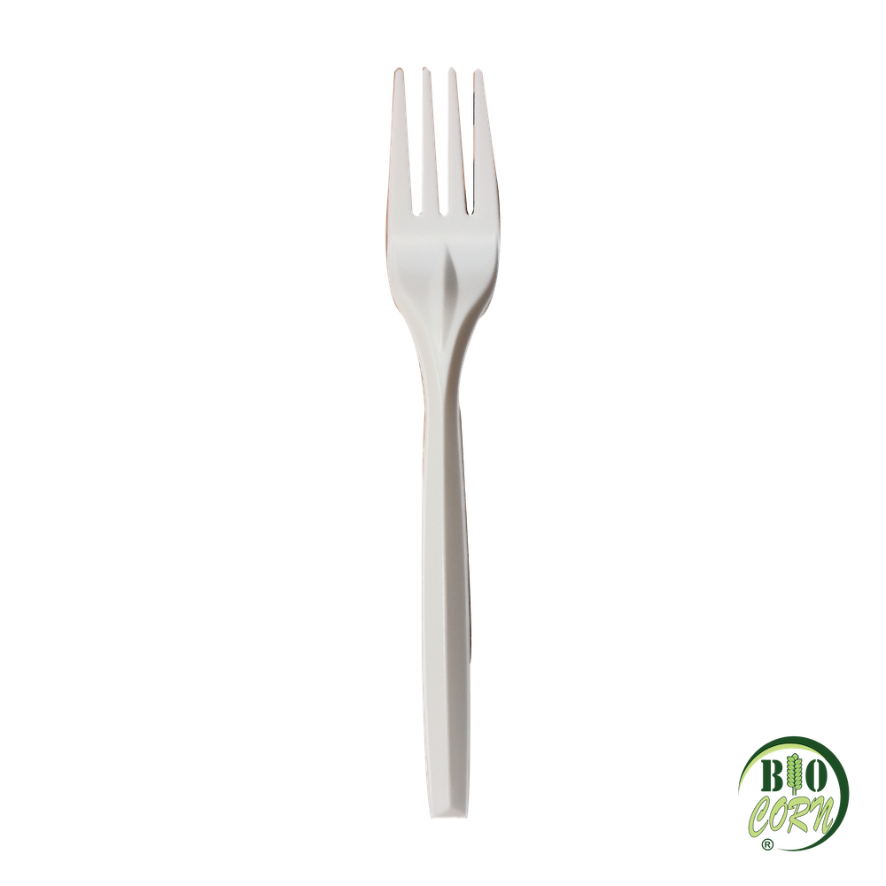 BIOCORN FORK 7 INCH W (1 carton : 2,000 pieces)