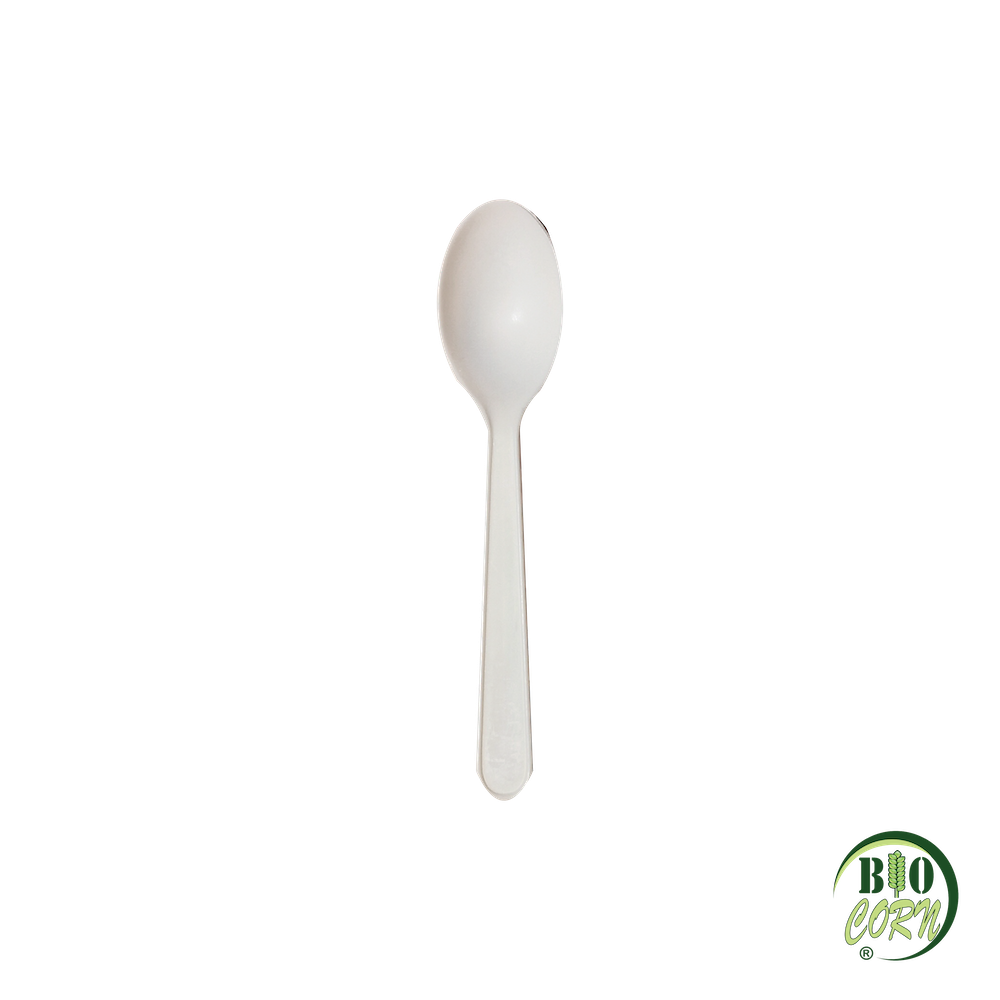 BIOCORN SPOON 5 INCH W (1 carton : 1,000 pieces)