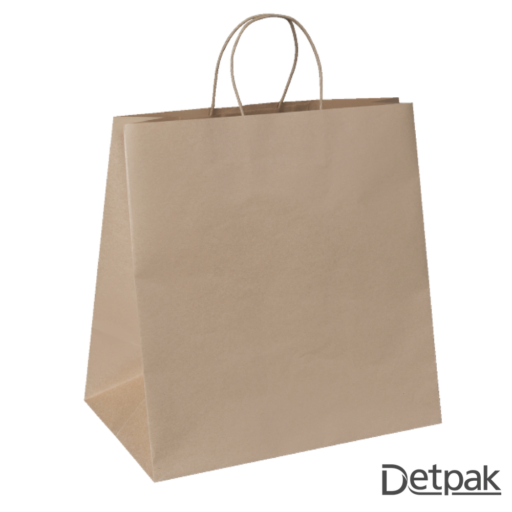 JUMBO TWIST HANDLE BAG BR (1 carton : 150 pieces)