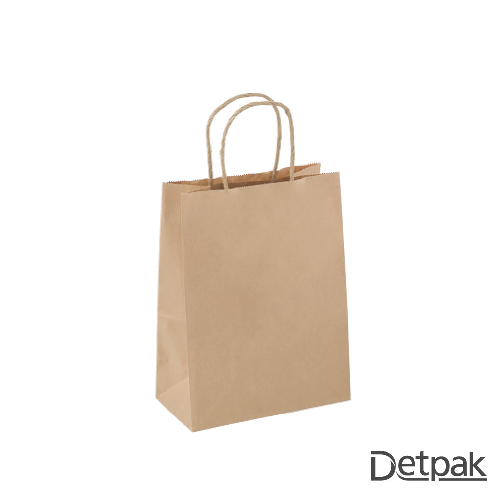 10 PETITE TWIST HANDLE BAG BR (1 carton : 250 pieces)