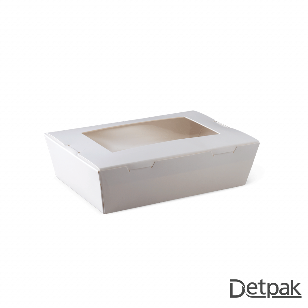 SMALL WINDOW LUNCH BOX W (1 carton : 200 pieces)
