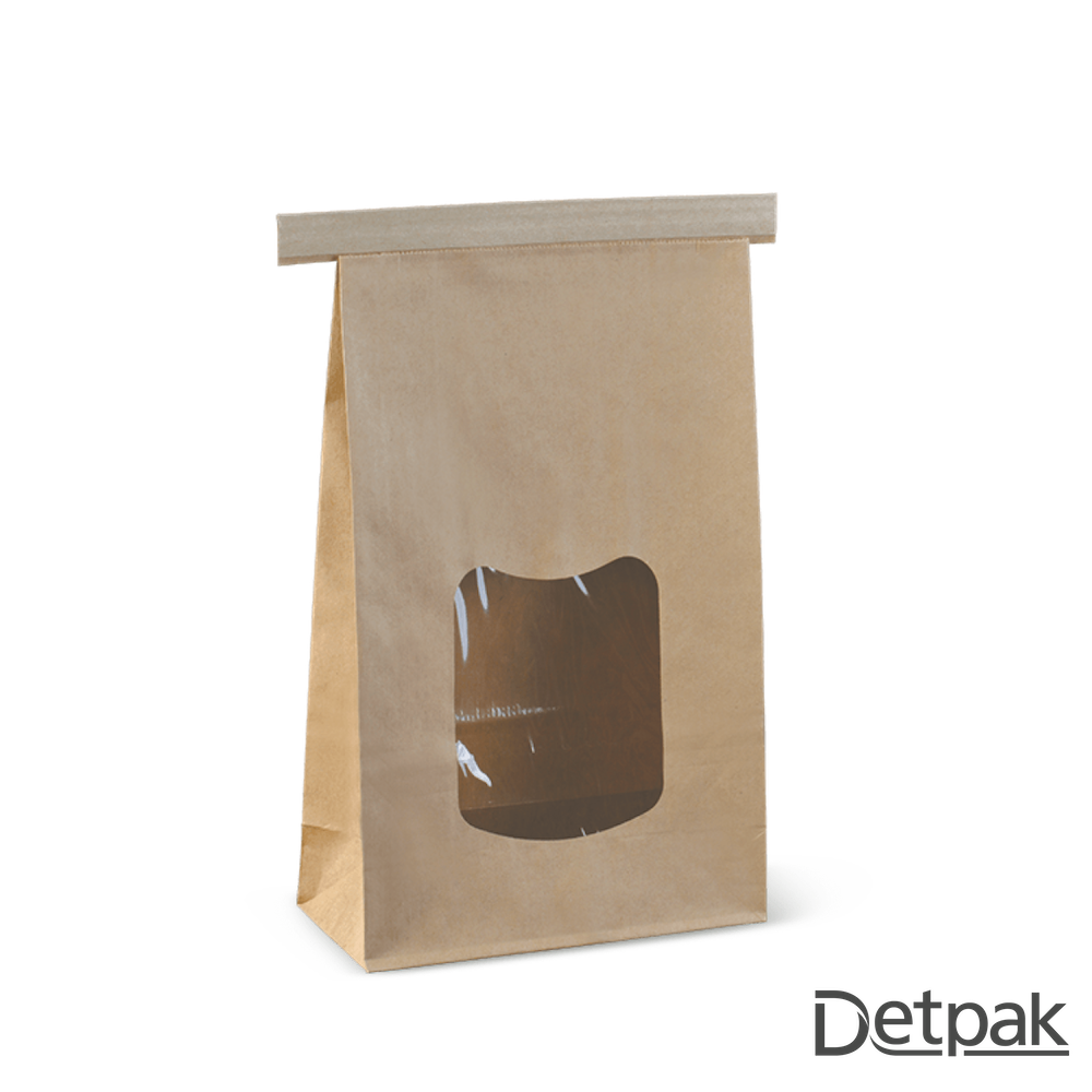 WINDOW TIN-TIE BAG LARGE BR (1 carton : 400 pieces)