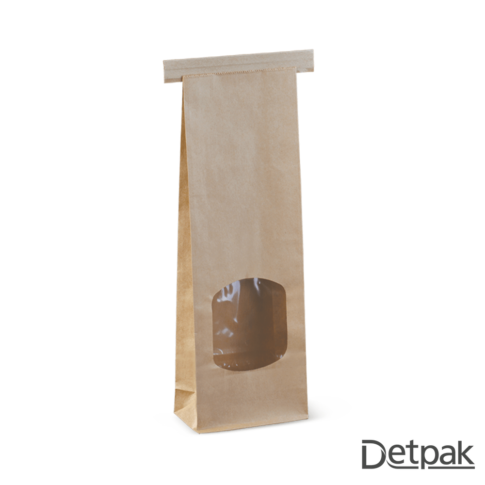 WINDOW TIN-TIE BAG SMALL BR (1 carton : 500 pieces)