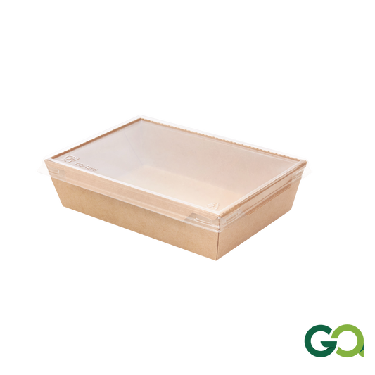 1200ml 1 COM HYBRID LUNCH BOX BR (1 carton : 200 pieces)