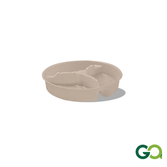150mm INSERT 3 COMPARTMENT TRAY FOR 500/750/1000ml WIDE BOWL (1 carton : 300 pieces)