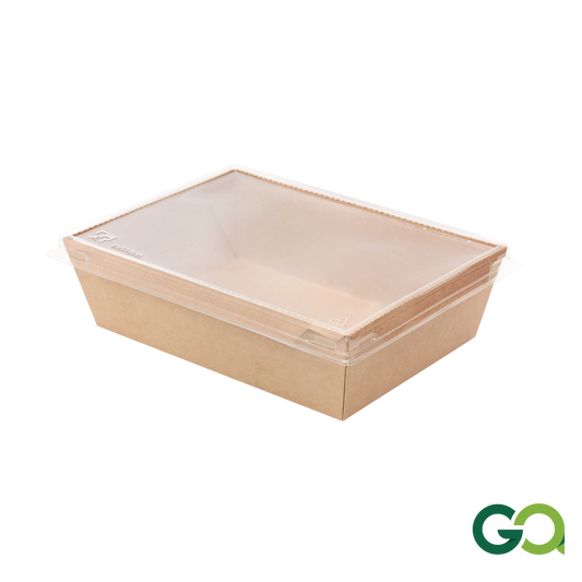 1600ml 1 COM HYBRID LUNCH BOX BR (1 carton : 200 pieces)