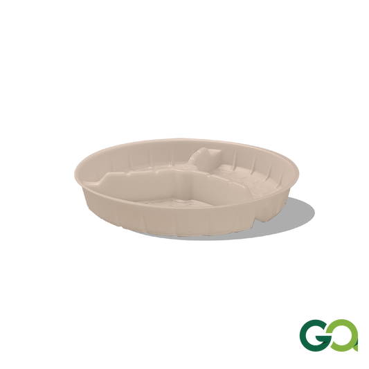 185mm INSERT 3 COMPARTMENT TRAY FOR 1100/1300/1500ml WIDE BOWL (1 carton : 300 pieces)