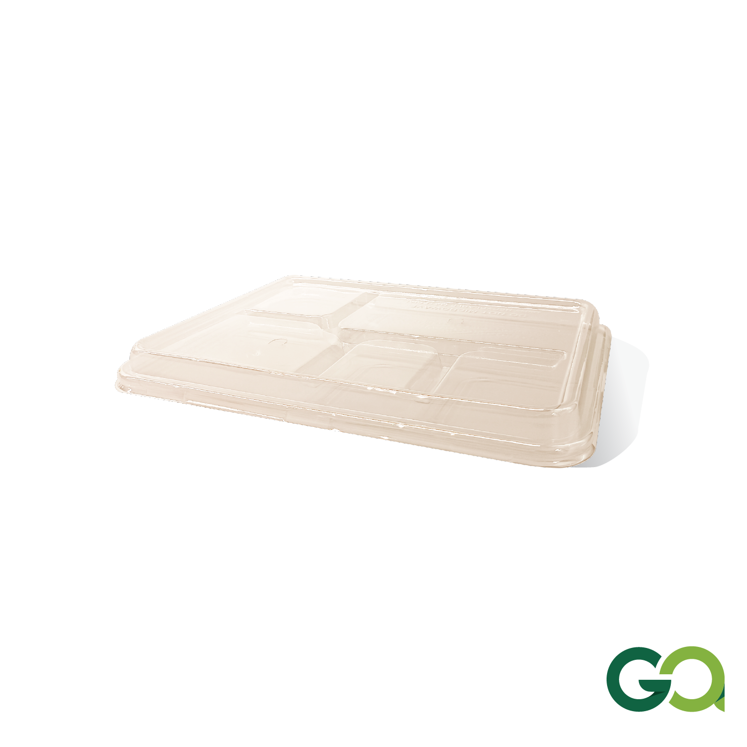 5 COMPARTMENT PET LID (1 carton : 400 pieces) – GA Ecopak