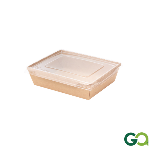 900ml 1 COM HYBRID LUNCH BOX BR (1 carton : 200 pieces)