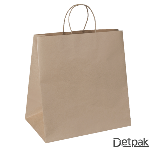 JUMBO TWIST HANDLE BAG BR (1 carton : 150 pieces)