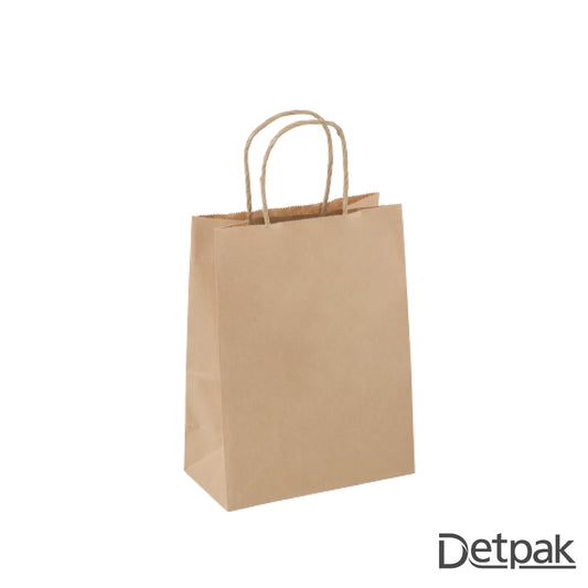 10 PETITE TWIST HANDLE BAG BR (1 carton : 250 pieces)