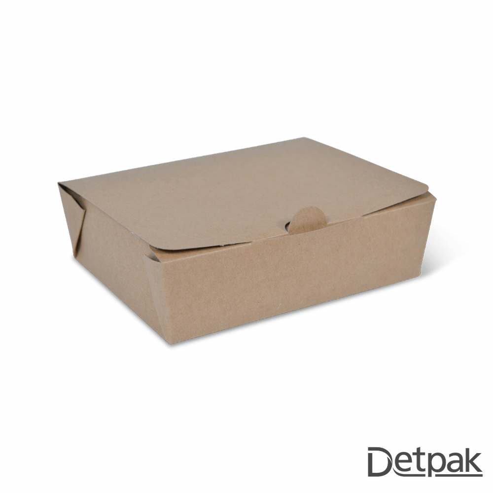 MEDIUM TAKEAWAY BOX BR (1 carton : 300 pieces)