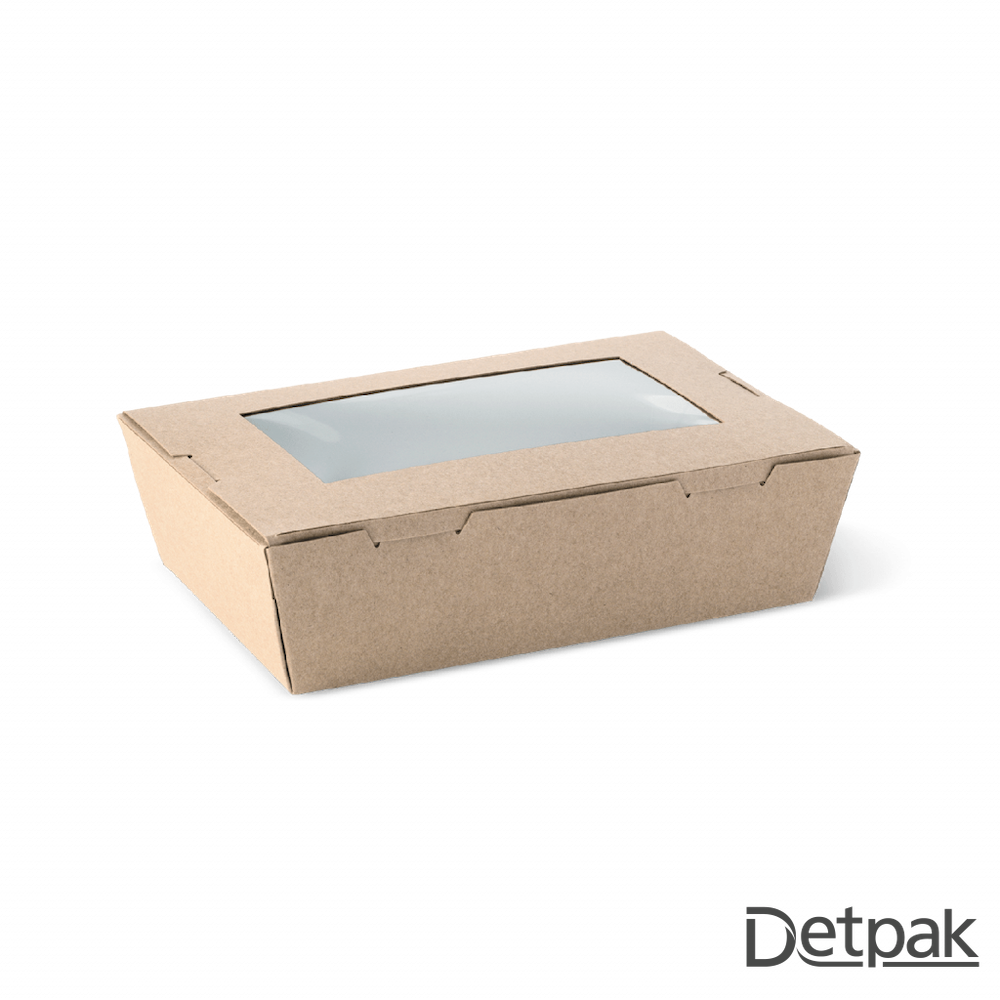 MEDIUM WINDOW LUNCH BOX BR (1 carton : 200 pieces)