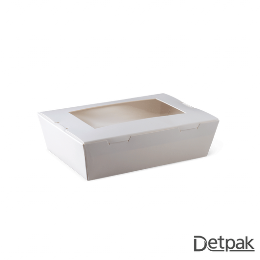 SMALL WINDOW LUNCH BOX W (1 carton : 200 pieces)